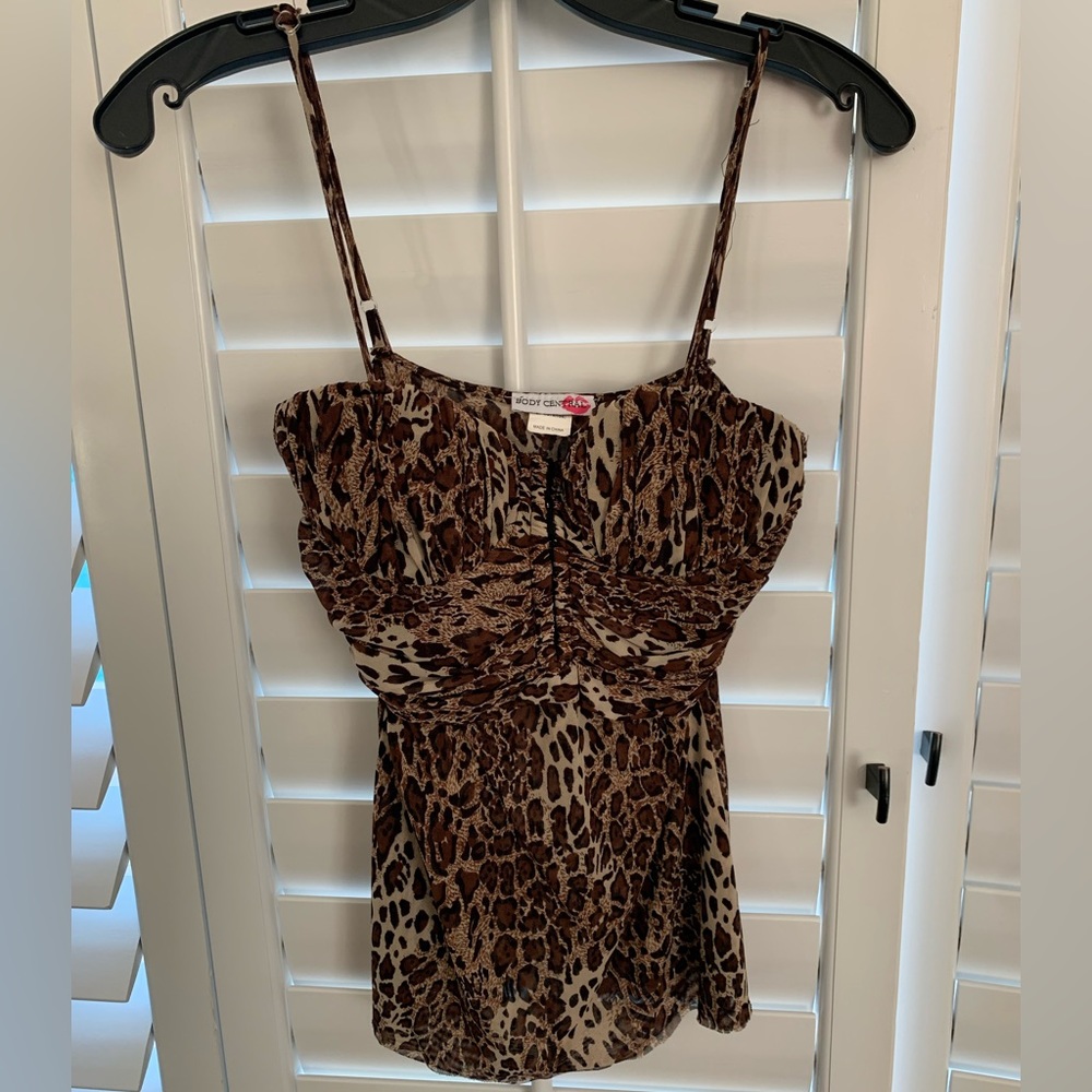 Body Central Leopard print tank top